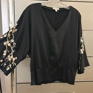 Black Silk Shirt